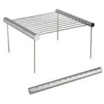 Barbecue Family Outdoor Dinner Barbecue Stand Outdoor Portable Mini Barbecue Stand Retractable Stand
