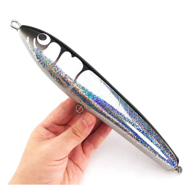 80g 90g Handmade Wood Fishing Lure Lure Sea Fishing Boat Fishing Pencil