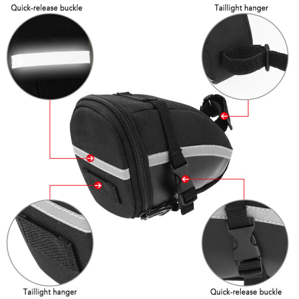 Bicycle tail bag