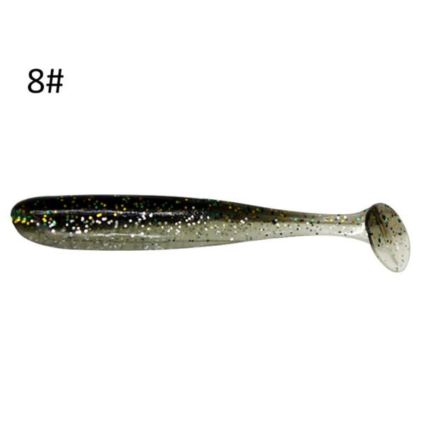 Two-color T tail sub-bait soft bait