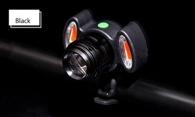 4 Modes Bike Front Lamp USB Rechargeable Bike Strong Light Waterproof Headlight Night Cycling Safty Warning Light