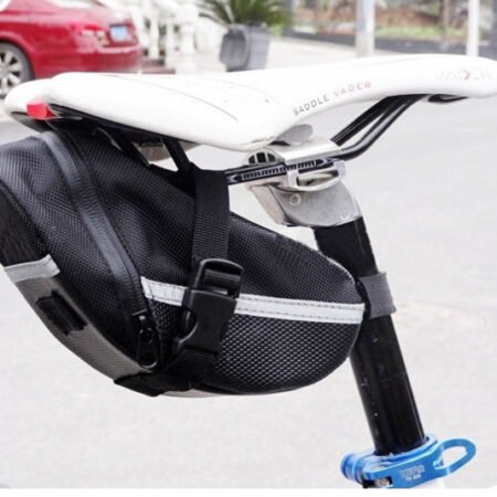 Bicycle saddle bag car tail bag cushion kit