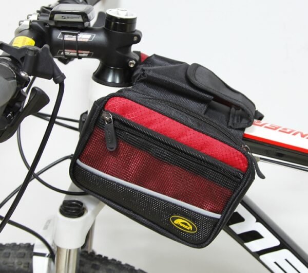 Bicycle on the tube before the package, mountain bike bag, bicycle riding equipment