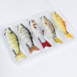 6 Sections Of Bionic Fake Bait 5 Sets Boxed