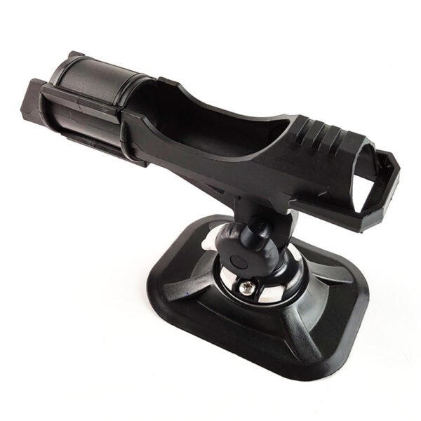 Adjustable direction fishing rod fixing seat