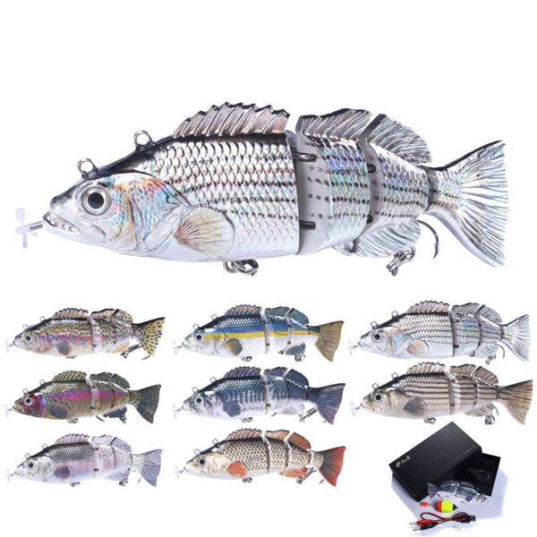 14cm53g Electric Multi Link Bait Automatic Charging Bait Sub Bait