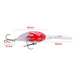 11cm Floating Waterway Sub Plastic Hard Bait 18.5g