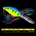 11cm Floating Waterway Sub Plastic Hard Bait 18.5g