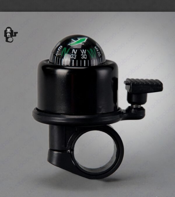Bicycle Cycling Sport Handlebar Ring with Compass-down Horn Bicycle Bell Bicycle Accessories
