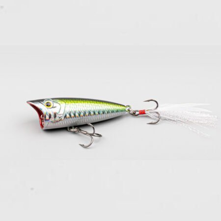 The Water Surface Is Wave Wave Climbing And Long-casting Perch Fake Bait