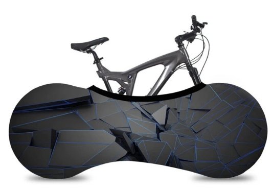 Bicycle protective cover tyre cover
