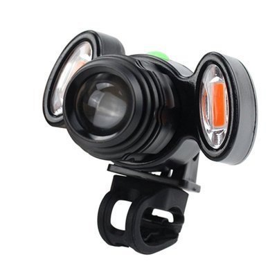 4 Modes Bike Front Lamp USB Rechargeable Bike Strong Light Waterproof Headlight Night Cycling Safty Warning Light