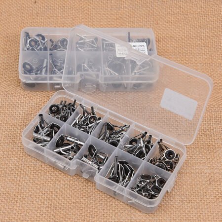 Boxed Sea Fishing Rod Rod Slightly Guide Ring Set 80pcs Fishing Gear Accessories
