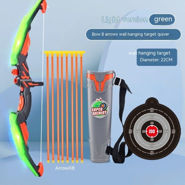 Children's Archery Bow And Arrow Set Arrow Target Quiver Boy Shooting Parent-child Sports Arrow Traditional Sucker