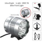 LED Mountain Bike Headlight 5T6 Bicycle Light