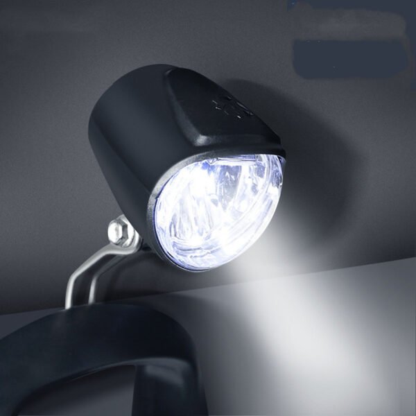 Front spotlight for electric bicycle head