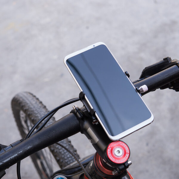 Bicycle mobile phone holder