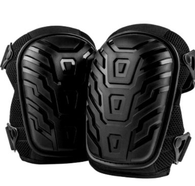 1 Pair Professional Knee Pads with Adjustable Straps