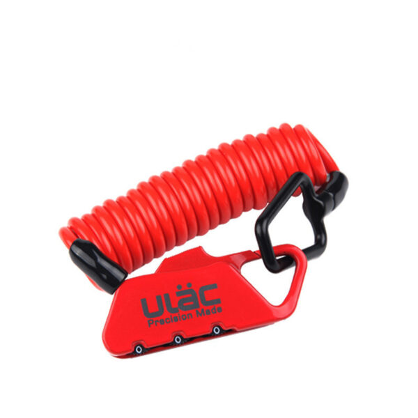 Universal Anti Theft Code Lock Rope for Motorcycle Helmet