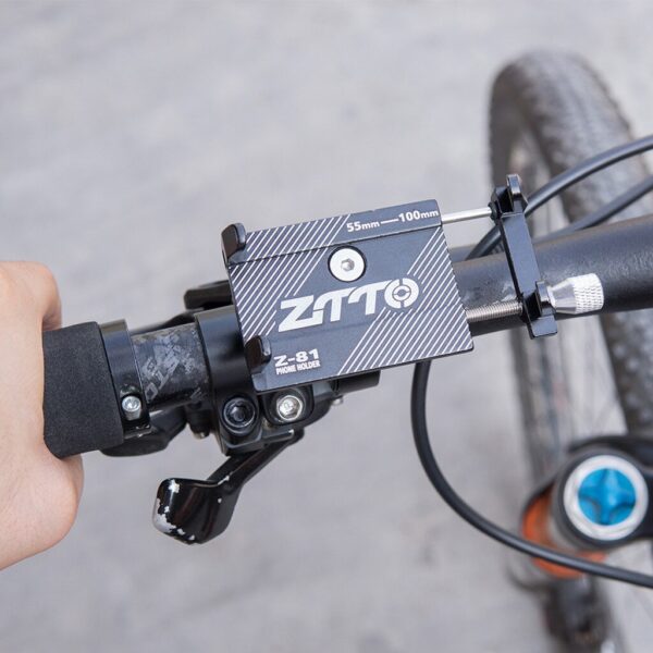 Bicycle mobile phone holder