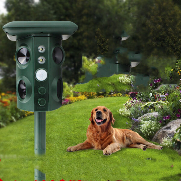 Ultrasonic Vibration Multifunctional Animal Repellent