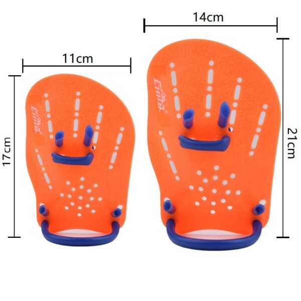 Diving hand webbed swimming paddling