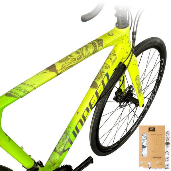 Mountain bike frame protector