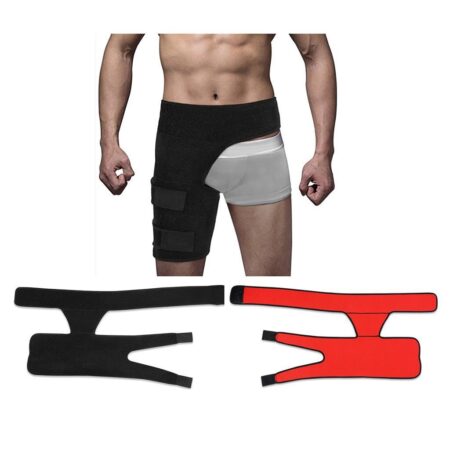 Anti-muscle strain sports hip guard thigh strap