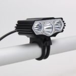 F3 light USB bicycle headlights 3 t6 mountain bike rechargeable light LED lights professional riding bike lights