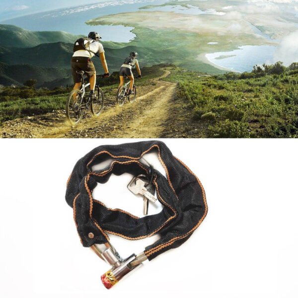 Mountain bike lock bicycle chain lock