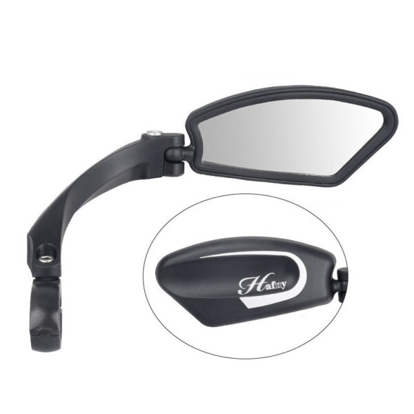 Hafny stainless steel mirror foldable bicycle rearview mirror