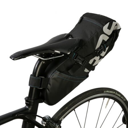 Waterproof large capacity saddle back seat bag