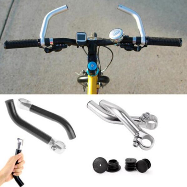 Bicycle Handlebar Aluminum Alloy Handlebar Rest handlebar Plug