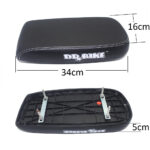 Bicycle Manned Rear Seat Cushion Saddle Mountain Bike Rear Shelf