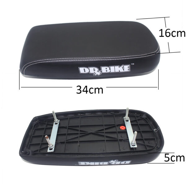 Bicycle Manned Rear Seat Cushion Saddle Mountain Bike Rear Shelf