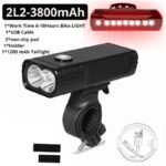 20000Lm Bicycle Light USB Rechargeable Waterproof Bike Light