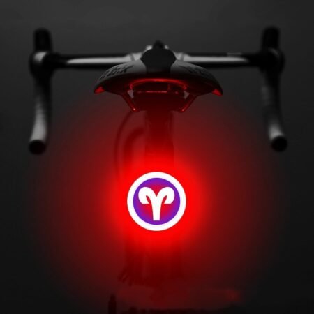 Bicycle Intelligent Auto Brake Sensor Light Waterproof LED Rechargeable Bicycle Tail Light Bike Accessories Bike Light Mount