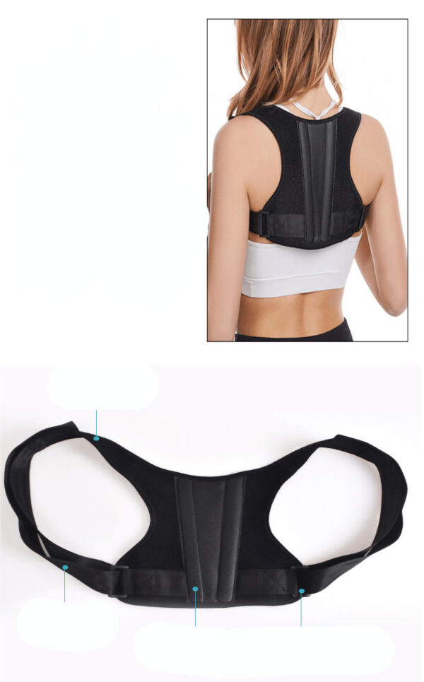 Anti-kyphosis Correction Delt, Sitting Posture Correction Belt, Harness Strengthened Orthosis Support Fixing Belt