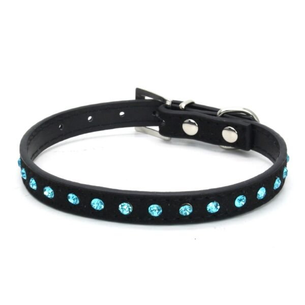 Pet Supplies Collar Diamond Rhinestone Buckle Dog Collar