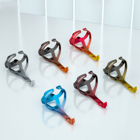 Plastic Electroplating Electric Car Colorful Bottle Cage