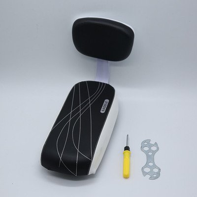 Bicycle Rear Seat Cushion With Backrest