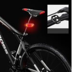 Smart Remote Control Turn Signal Charging Mountain Waterproof Taillight Night Bike With Horn Warning Light