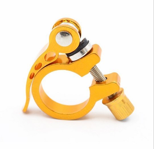 Bicycle Mountain Bike Seat Tube Clamp 25.4 31.8 28.6 34.9 Quick Release Clamp Dead Fly Road Bike Seat Rod Lock