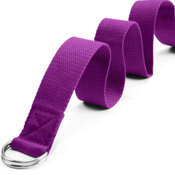 Yoga-assisted stretch polyester-cotton tension band
