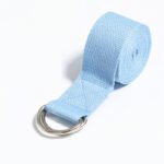 Yoga-assisted stretch polyester-cotton tension band