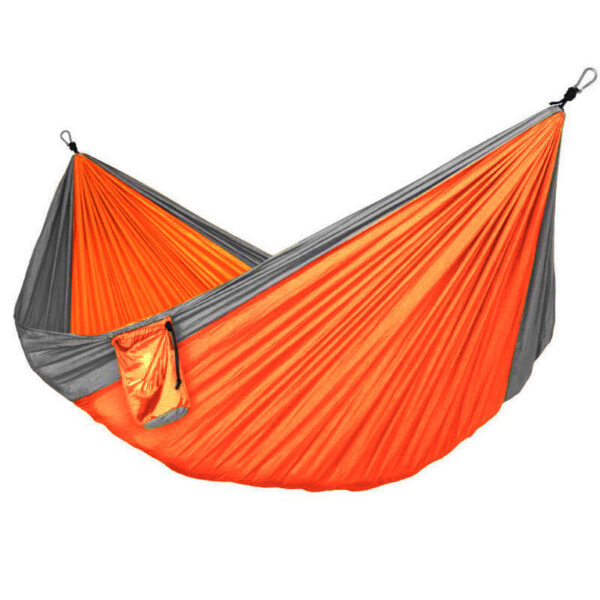 Automatic Mosquito Net Anti-Rollover Hammock Parachute Cloth Hammock Nylon Hammock Outdoor Hammock Strap Swing Hanging Chair