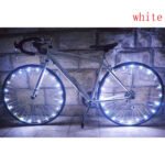 Bicycle Riding Spoke Wheel With Colorful Lights