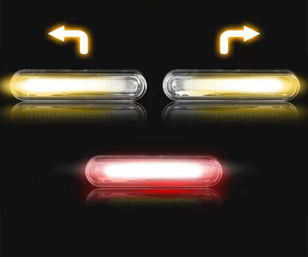 New Product Colorful Taillights Mountain Bike Headlights Usb Charging Road Mountain Bike Night Riding Rechargeable Taillight Set