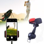 Golf club phone holder