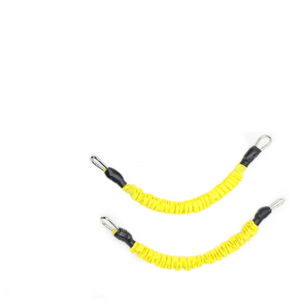 Latex leg squat stretcher